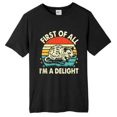 First Of All IM A Delight Tall Fusion ChromaSoft Performance T-Shirt