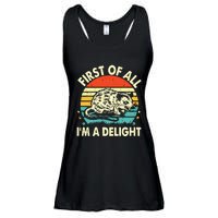 First Of All IM A Delight Ladies Essential Flowy Tank