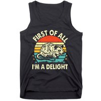 First Of All IM A Delight Tank Top