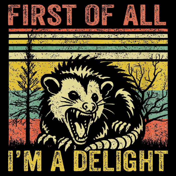 First Of All IM A Delight Funny Quote Impact Tech Backpack