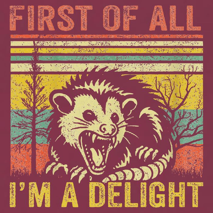 First Of All IM A Delight Funny Quote 16oz Travel Tumbler