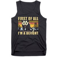 First Of All IM A Delight Opossum Possum Tank Top