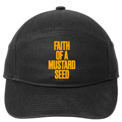 Faith Of A Mustard Seed 7-Panel Snapback Hat