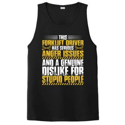 Forklift Operator Anger Issues Forklift Driver PosiCharge Competitor Tank