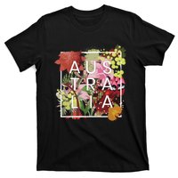 Flowers Of Australia Word Art Australian Pride T-Shirt