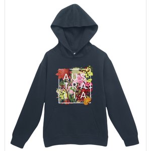 Flowers Of Australia Word Art Australian Pride Urban Pullover Hoodie