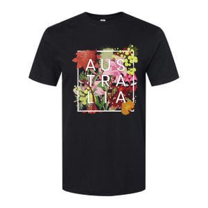 Flowers Of Australia Word Art Australian Pride Softstyle CVC T-Shirt