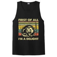 First Of All IM A Delight Sarcastic Angry Opossum Lover PosiCharge Competitor Tank