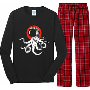 Funny Octopus Alien Long Sleeve Pajama Set