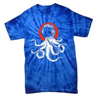 Funny Octopus Alien Tie-Dye T-Shirt