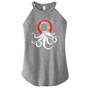 Funny Octopus Alien Women's Perfect Tri Rocker Tank