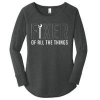 Fixer Of All The Things Fathers Day Craftsman Women's Perfect Tri Tunic Long Sleeve Shirt