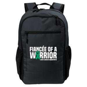 Fiancee Of A Warrior Liver Cancer Awareness Meaningful Gift Daily Commute Backpack