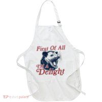 First Of All IM A Delight Sarcastic Full-Length Apron With Pockets