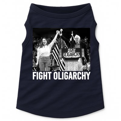 Fight Oligarchy Bernie Sanders And AOC Freedom US Anti Trump  Doggie Tank
