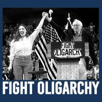 Fight Oligarchy Bernie Sanders And AOC Freedom US Anti Trump  Cooling Performance Crew T-Shirt