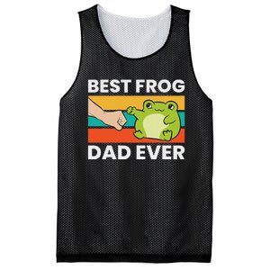 Frog Owner Best Frog Dad Ever Pet Frog Mesh Reversible Basketball Jersey Tank