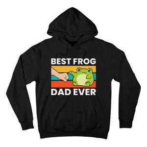 Frog Owner Best Frog Dad Ever Pet Frog Tall Hoodie