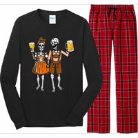 Funny Oktoberfest Beer Germany German Long Sleeve Pajama Set