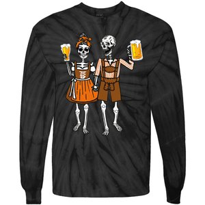 Funny Oktoberfest Beer Germany German Tie-Dye Long Sleeve Shirt