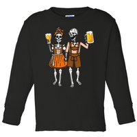 Funny Oktoberfest Beer Germany German Toddler Long Sleeve Shirt