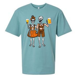 Funny Oktoberfest Beer Germany German Sueded Cloud Jersey T-Shirt