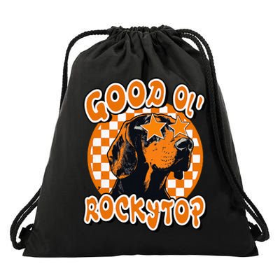 Funny Orange Blooded Tennessee Hound Native Home Tn Pride Drawstring Bag