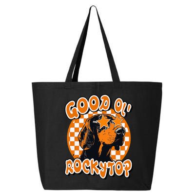 Funny Orange Blooded Tennessee Hound Native Home Tn Pride 25L Jumbo Tote