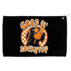 Funny Orange Blooded Tennessee Hound Native Home Tn Pride Grommeted Golf Towel