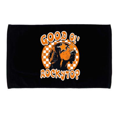 Funny Orange Blooded Tennessee Hound Native Home Tn Pride Microfiber Hand Towel