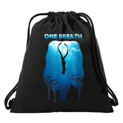 Freediving One Breath Diving Apnea Ocean Free Dive Sea Drawstring Bag