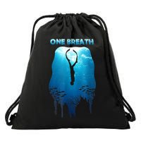 Freediving One Breath Diving Apnea Ocean Free Dive Sea Drawstring Bag