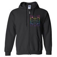 Funny Ouija Board Halloween Costume Full Zip Hoodie