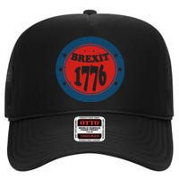 Funny Original Brexit 1778 4th of July Vintage Retro High Crown Mesh Back Trucker Hat