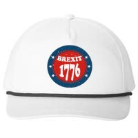 Funny Original Brexit 1778 4th of July Vintage Retro Snapback Five-Panel Rope Hat