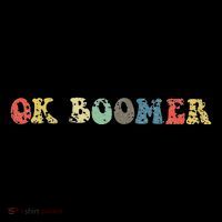 Funny Ok Boomer Gen Z Millennials Vintage Retro Meme Joke Womens T-Shirt