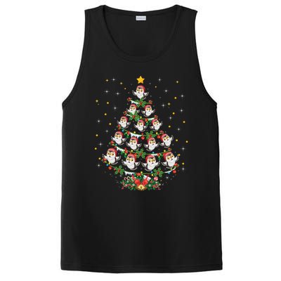 Funny Owls Bird Lover Xmas Gift Owl Christmas Tree Gift PosiCharge Competitor Tank