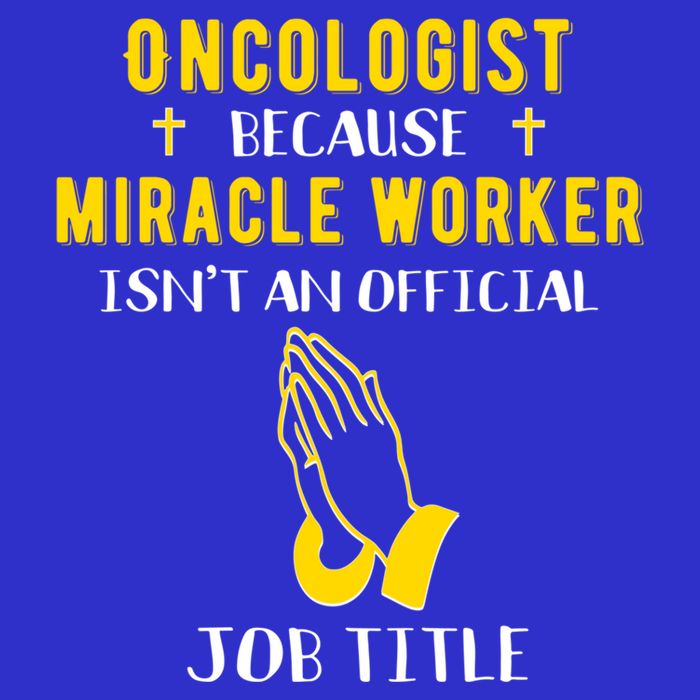 Funny Oncologist Because Miracle Worker Isn't A Job Title Gi Gift Infant Baby Jersey Bodysuit