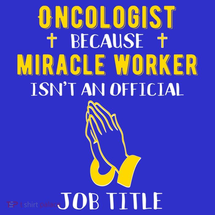 Funny Oncologist Because Miracle Worker Isn't A Job Title Gi Gift Zip Tote Bag