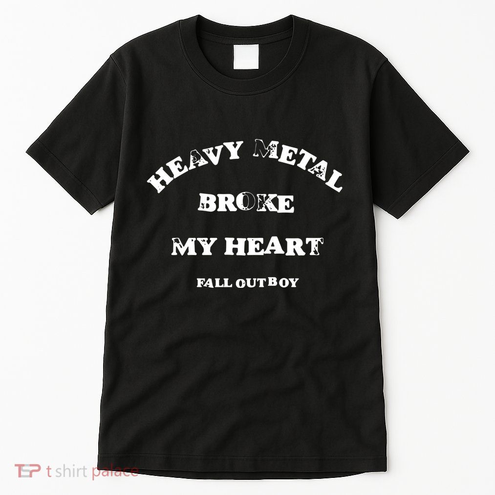 Fall O.U.T Boy Heavy Metal Broke My Heart 2025 Tall T-Shirt