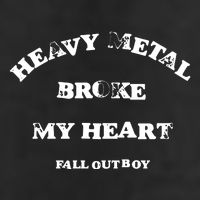 Fall O.U.T Boy Heavy Metal Broke My Heart 2025 Adult Drive Performance Visor