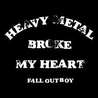 Fall O.U.T Boy Heavy Metal Broke My Heart 2025 Drawstring Bag