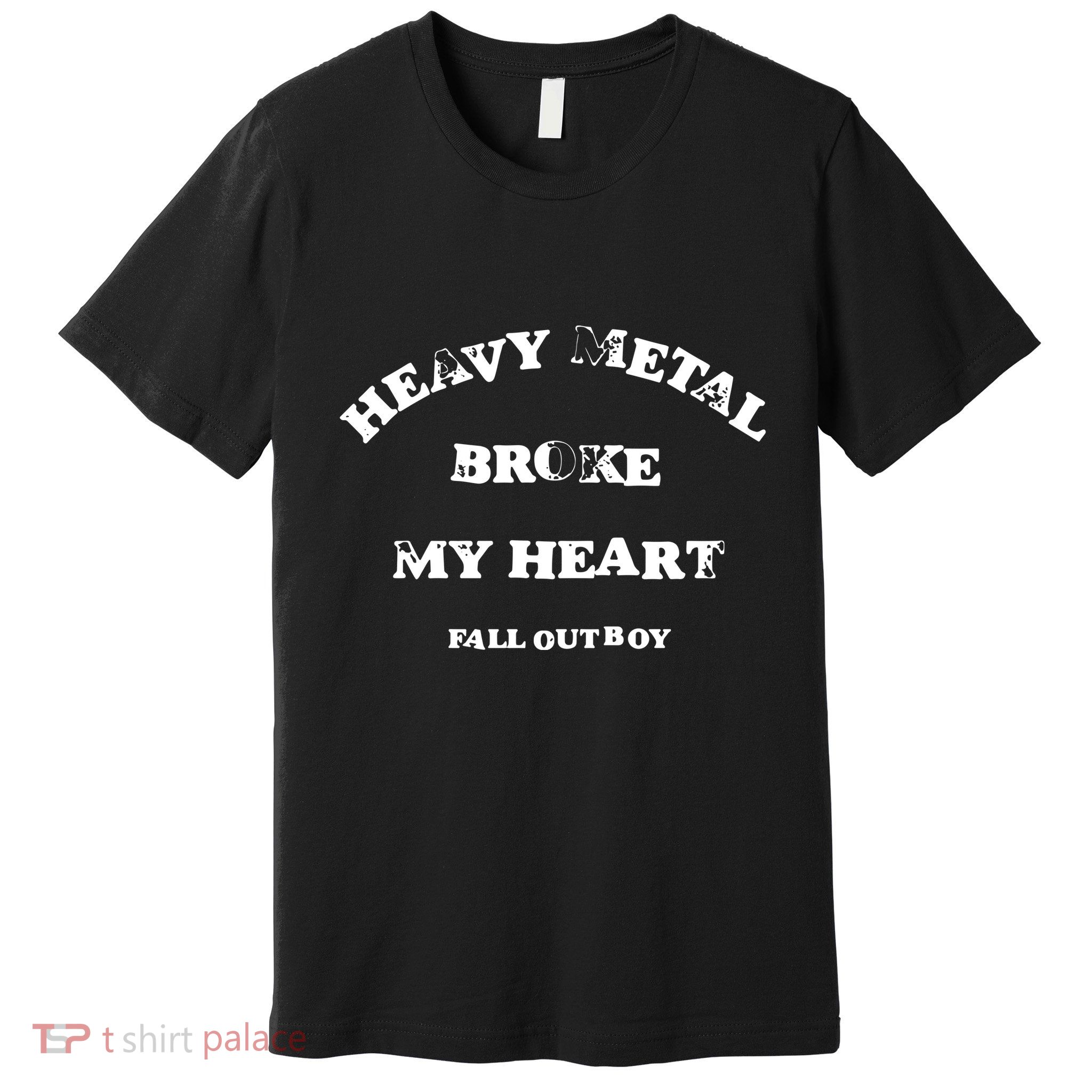 Fall O.U.T Boy Heavy Metal Broke My Heart 2025 Premium T-Shirt