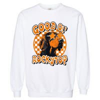 Funny Orange Blooded Tennessee Hound Native Home Tn Pride Garment-Dyed Sweatshirt