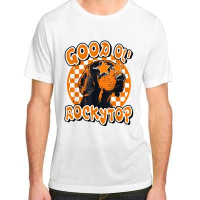 Funny Orange Blooded Tennessee Hound Native Home Tn Pride Adult ChromaSoft Performance T-Shirt