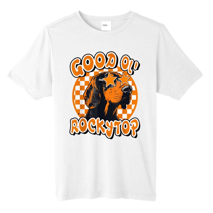 Funny Orange Blooded Tennessee Hound Native Home Tn Pride Tall Fusion ChromaSoft Performance T-Shirt