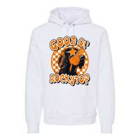 Funny Orange Blooded Tennessee Hound Native Home Tn Pride Premium Hoodie