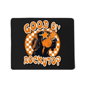 Funny Orange Blooded Tennessee Hound Native Home Tn Pride Mousepad