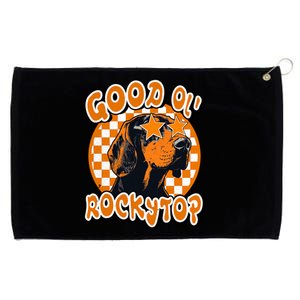 Funny Orange Blooded Tennessee Hound Native Home Tn Pride Grommeted Golf Towel