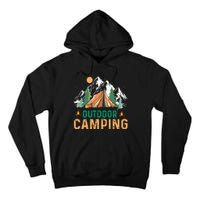 FUNNY OUTDOOR CAMPING VINTAGE Tall Hoodie